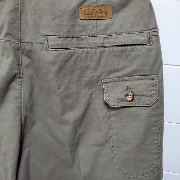 Cabela's Pants Cabelas Mens Size 36 Convertible Olive Green Cargo
